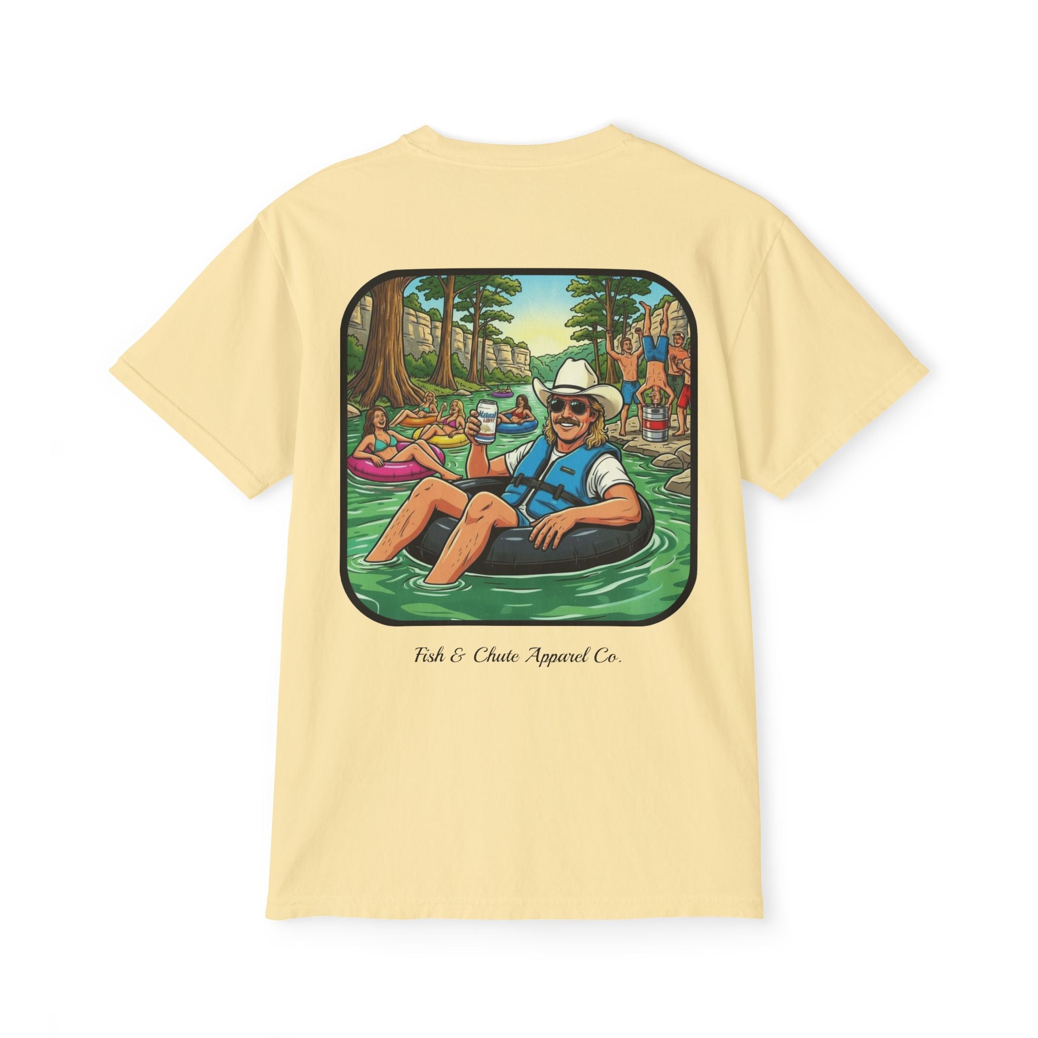 Unisex Garment-Dyed Pocket T-Shirt