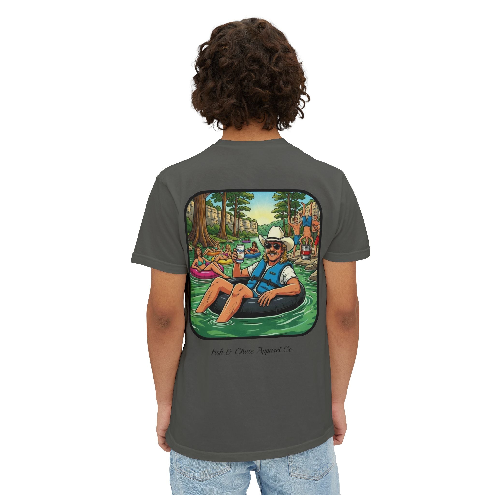 Unisex Garment-Dyed Pocket T-Shirt
